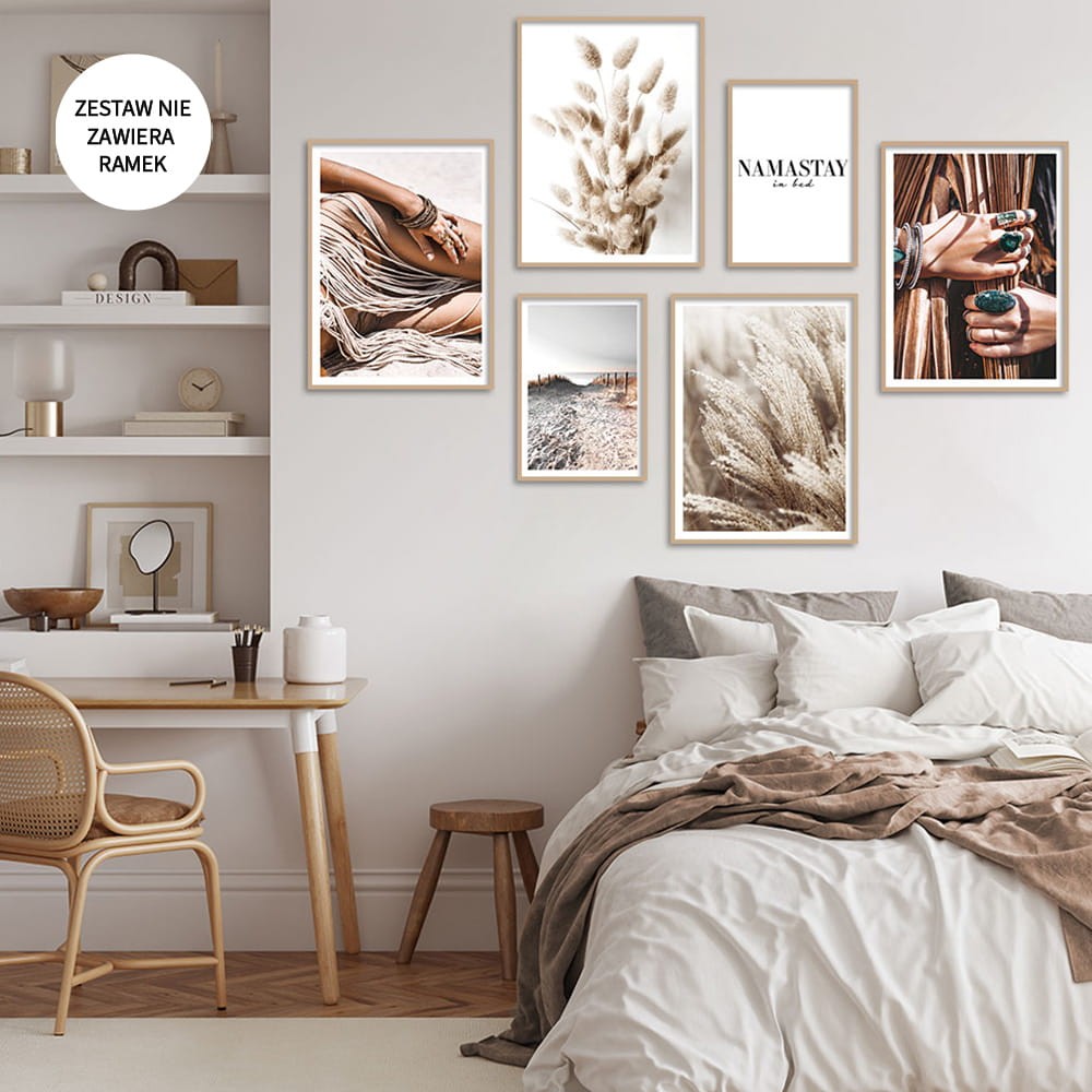 Zestaw dwustronnych plakatow premium - Boho Namastay (bez ramek)31.jpg