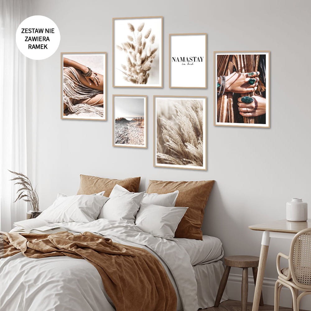 Zestaw dwustronnych plakatow premium - Boho Namastay (bez ramek)32.jpg