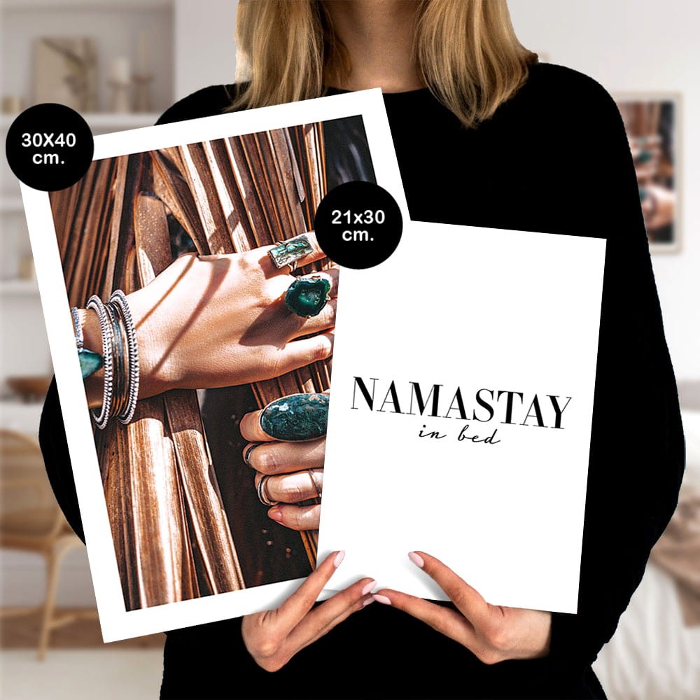 Zestaw dwustronnych plakatow premium - Boho Namastay (bez ramek)13.jpg