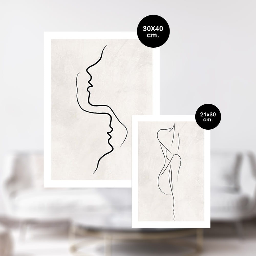 Zestaw dwustronnych plakatow premium - Jasno bezowy LineArt (bez ramek)25.jpg