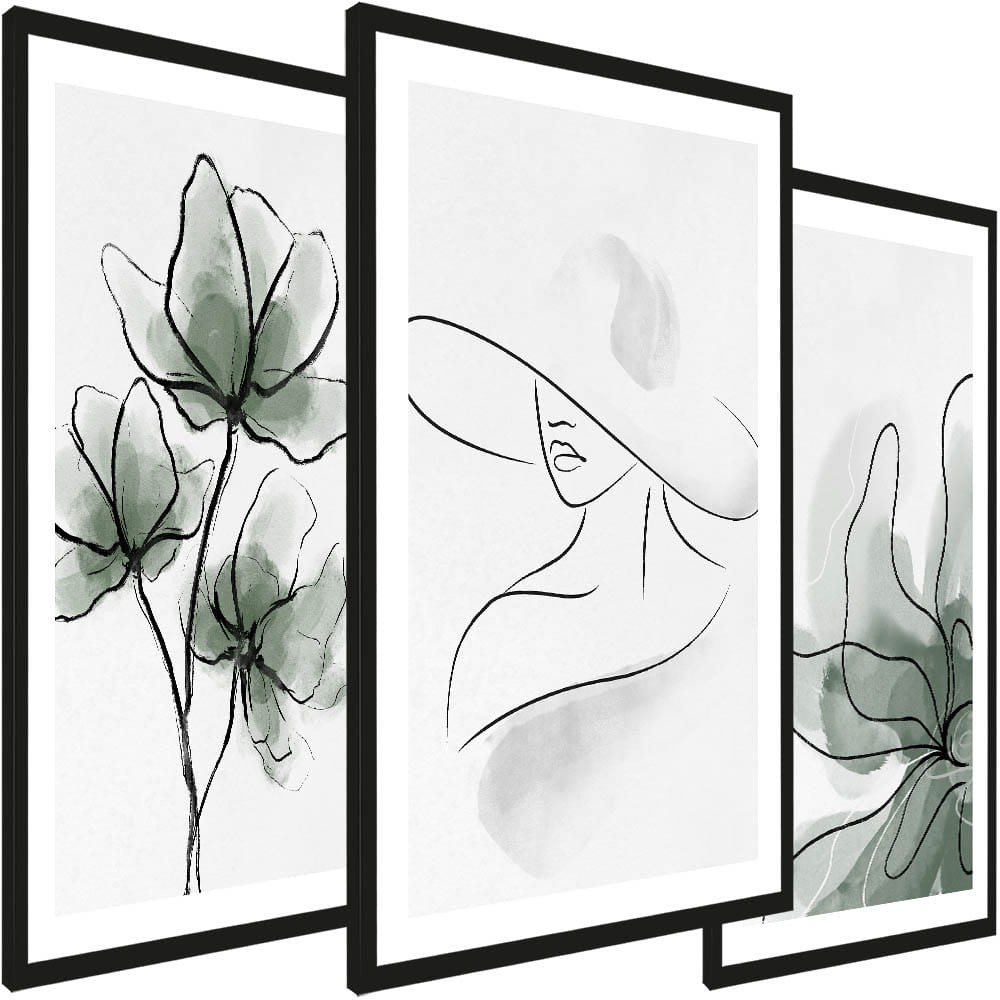 Zestaw stylowych obrazow Botanic Line Art1.jpg