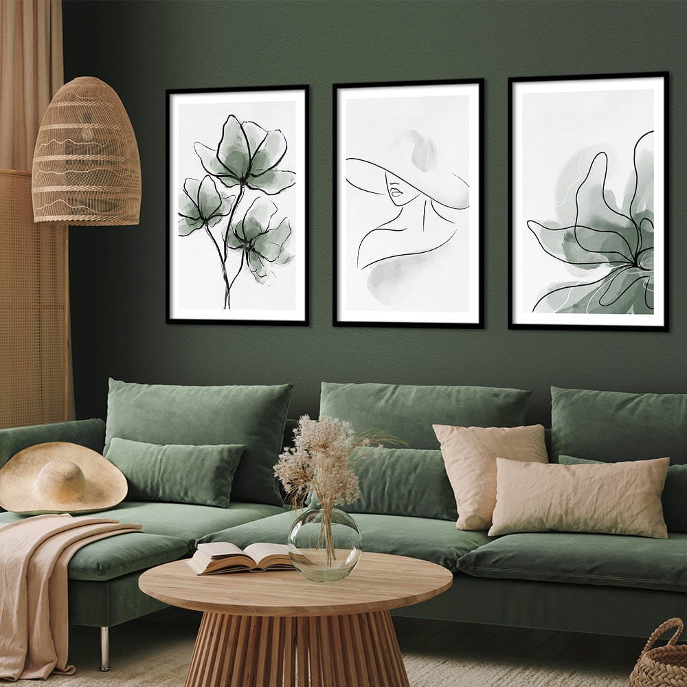 Zestaw stylowych obrazow Botanic Line Art5.jpg