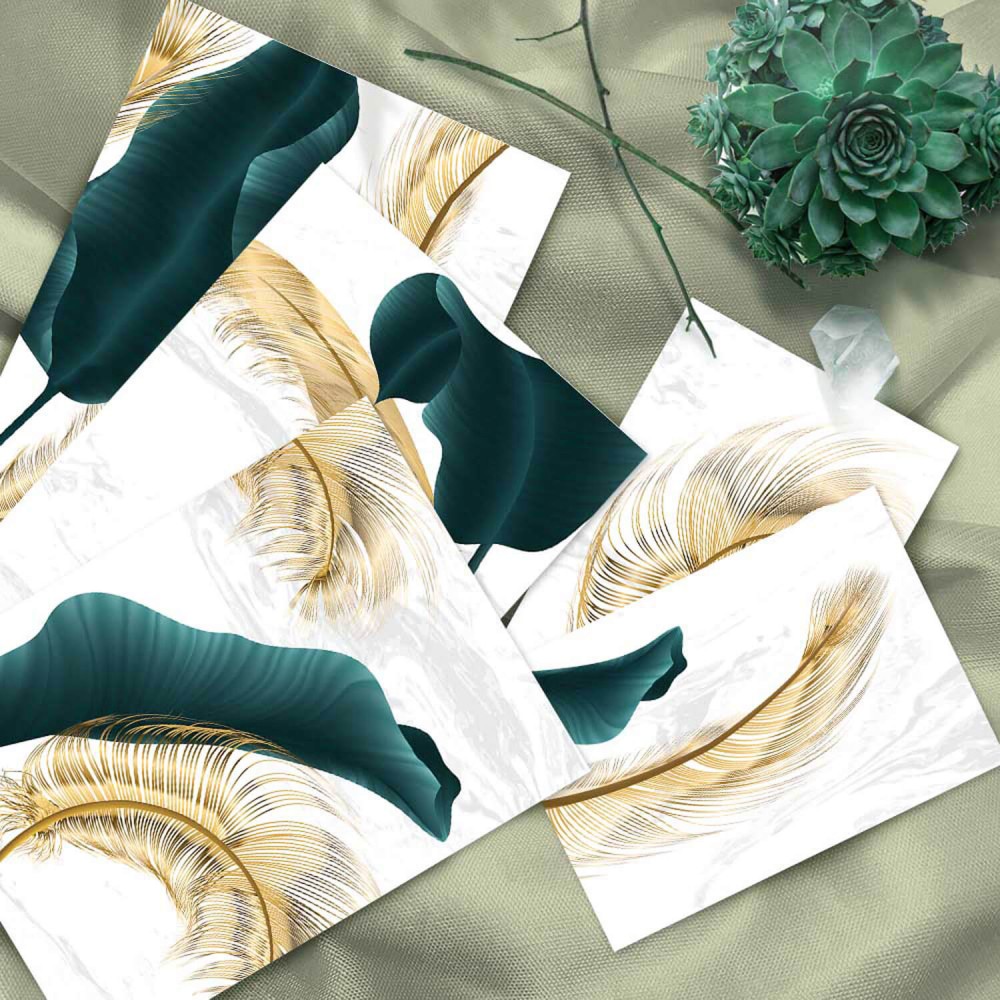 Zestaw_5_plakatow_do_salonu_zloto_zielone_liscie_7.jpg