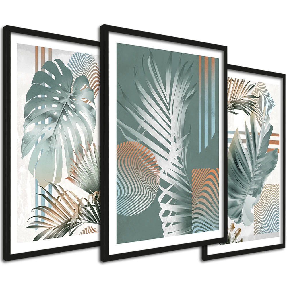 Zestaw_obrazow_plakaty_w_ramie_niebiesko_zielona_monstera_33x43cm_1.jpg