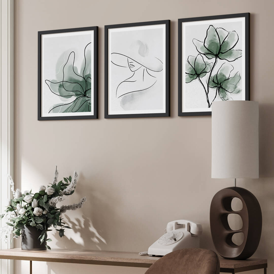 Zestaw_3_palaktow_zielone_grafiki_lineart_rosliny_2