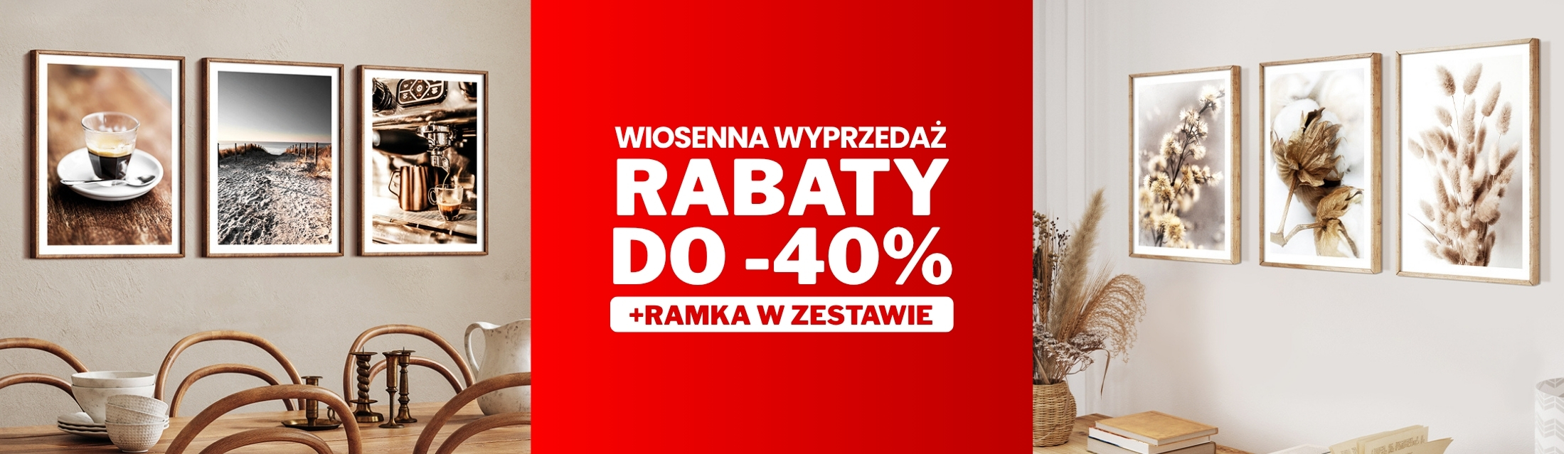 Wiosenna wyprzedaż w sklepie www.posterplanet.pl Poster Planet